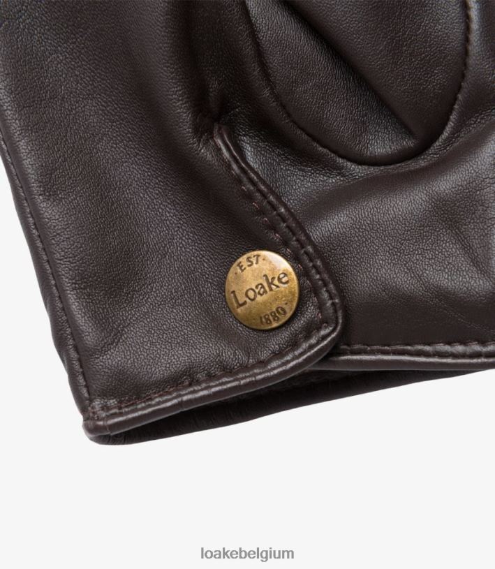 LoakeT08RD241 shackleton-handschoenen leer bruin