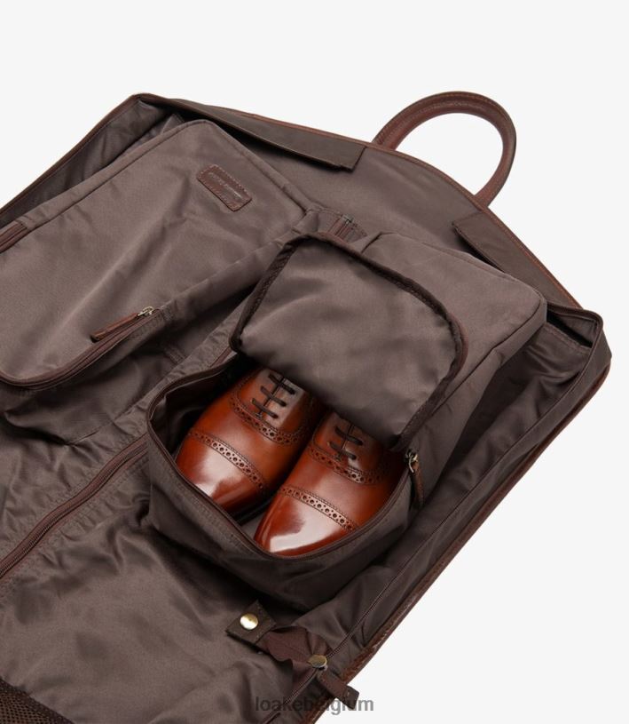 LoakeT08RD224 Londense kostuumdrager leer bruin