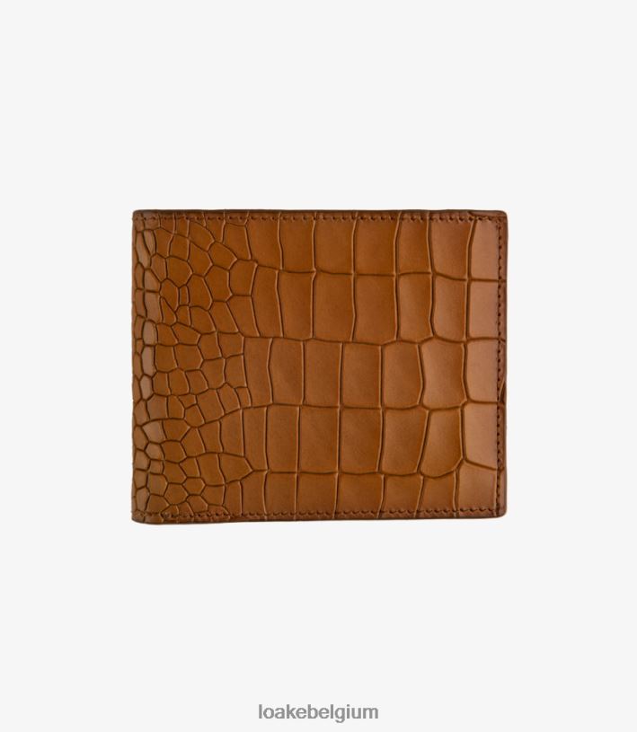 LoakeT08RD231 Lombardische portemonnee leer bruinen