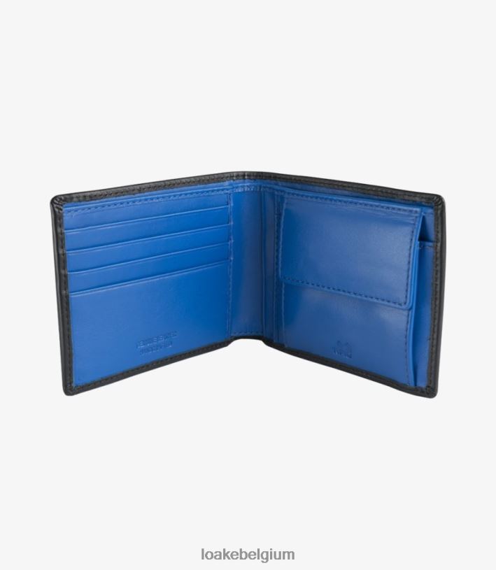 LoakeT08RD236 barclay-portemonnee leer zwart