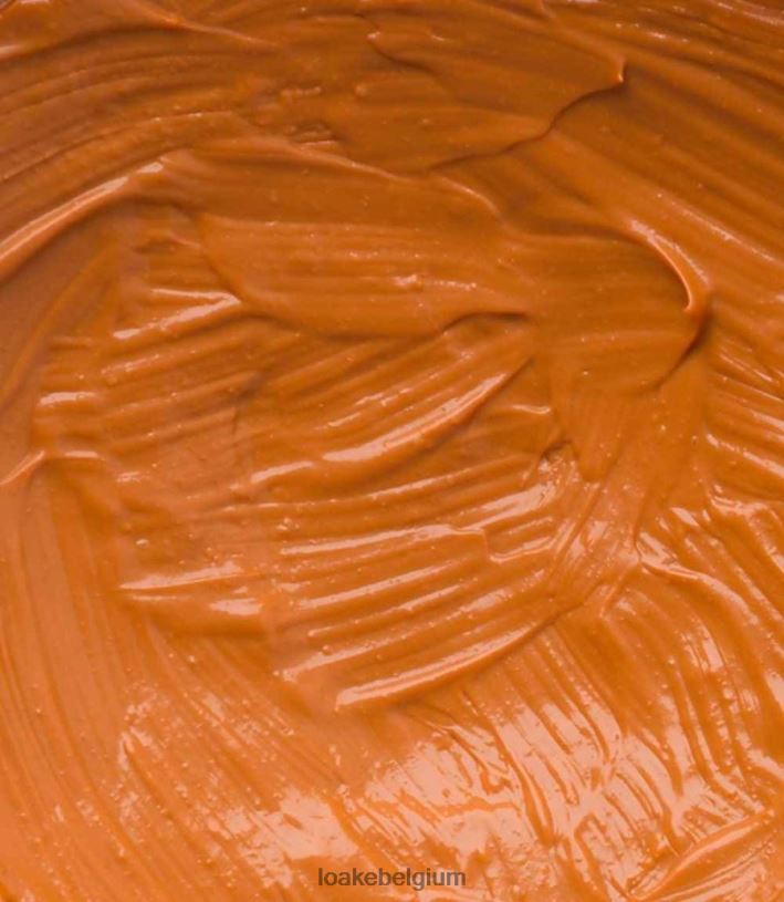 LoakeT08RD275 lederen crème schoen zorg bruinen