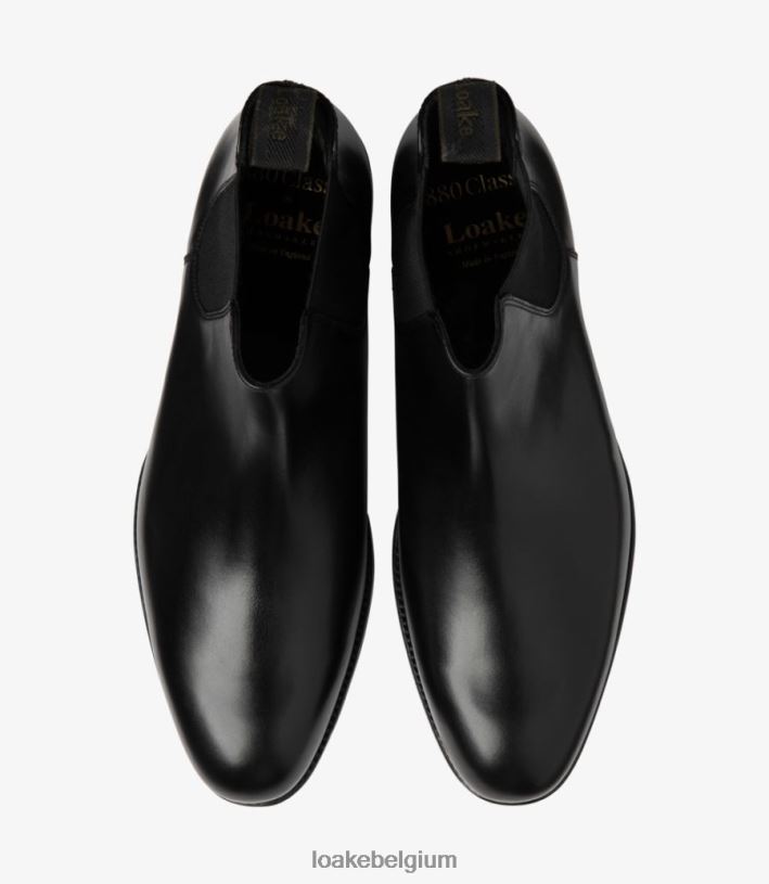 LoakeT08RD85 koperen poort laarzen carbon zwart