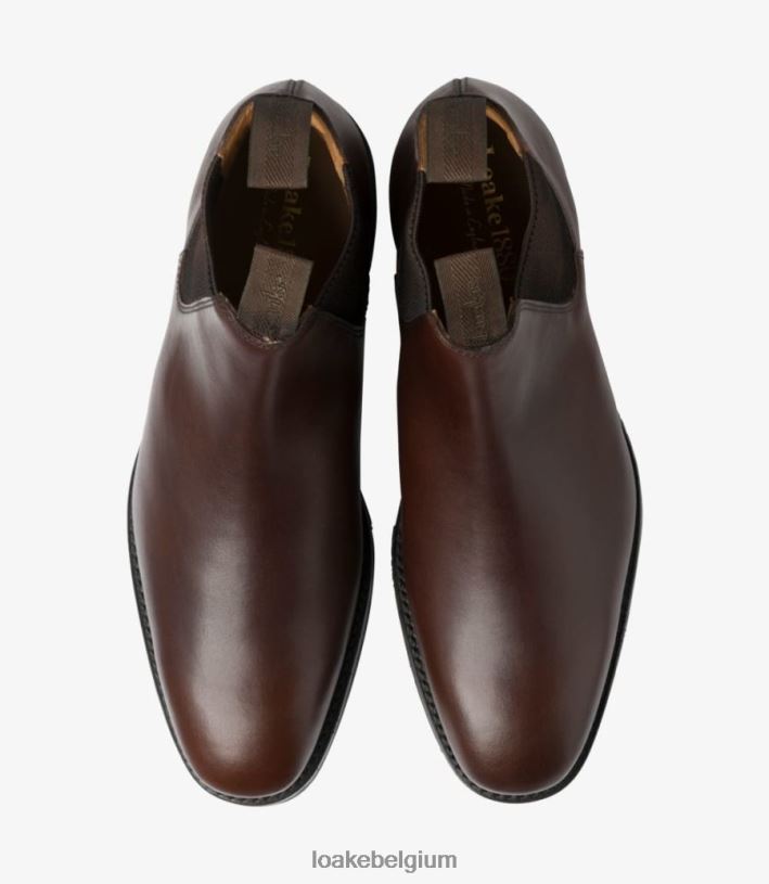 LoakeT08RD87 chatsworth laarzen donkerbruin wasachtig