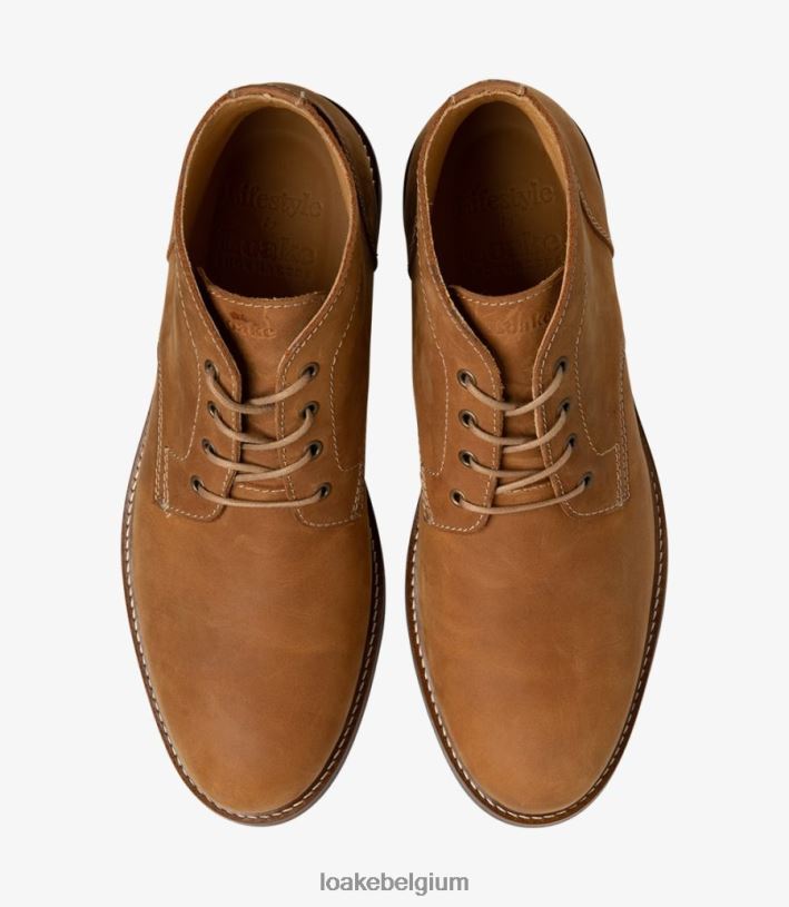 LoakeT08RD119 gilbert laarzen bruin nubuck