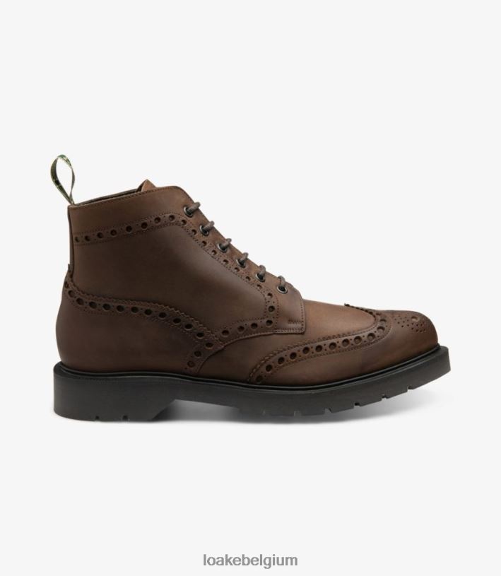 LoakeT08RD134 maat laarzen bruin geolied nubuck