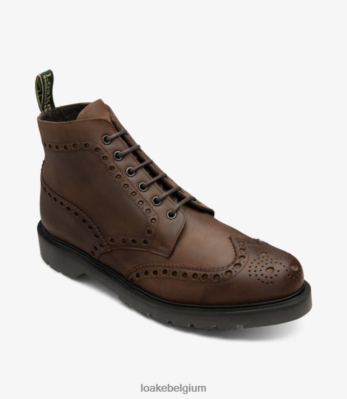 LoakeT08RD134 maat laarzen bruin geolied nubuck