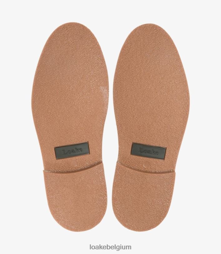 LoakeT08RD136 Sahara laarzen donkerbruin suède