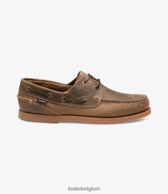 LoakeT08RD79 lymington bootschoenen bruin geolied nubuck