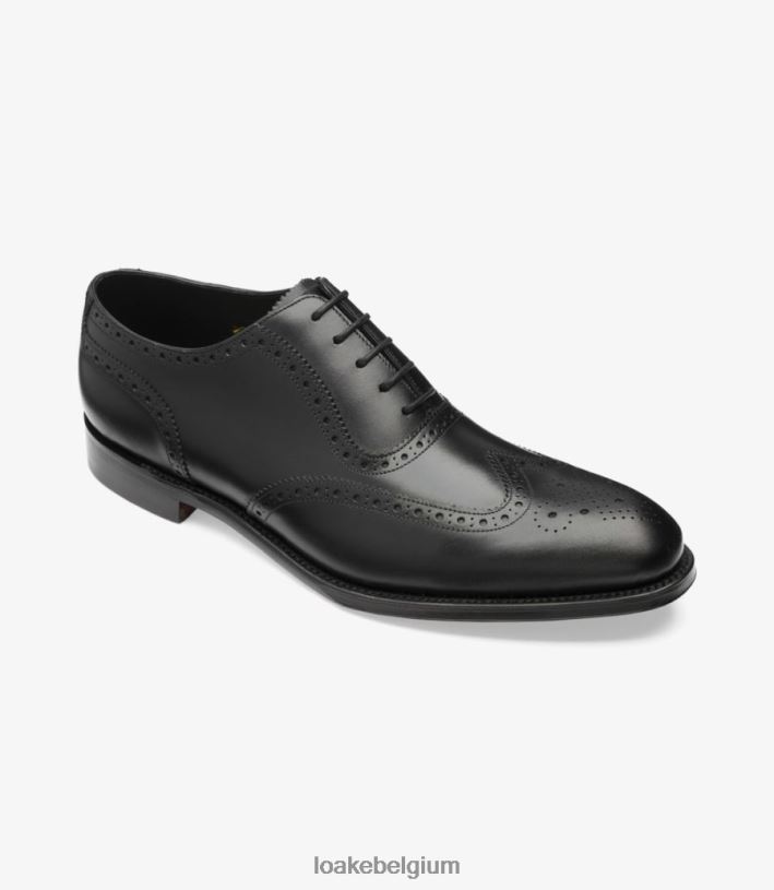 LoakeT08RD10 hodges brogues zwart