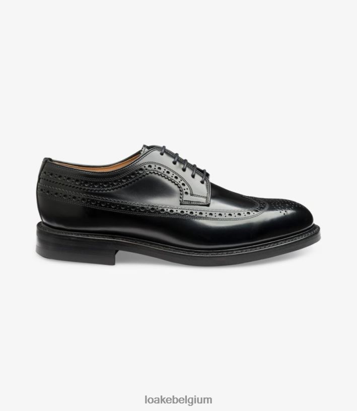 LoakeT08RD11 soeverein brogues zwart