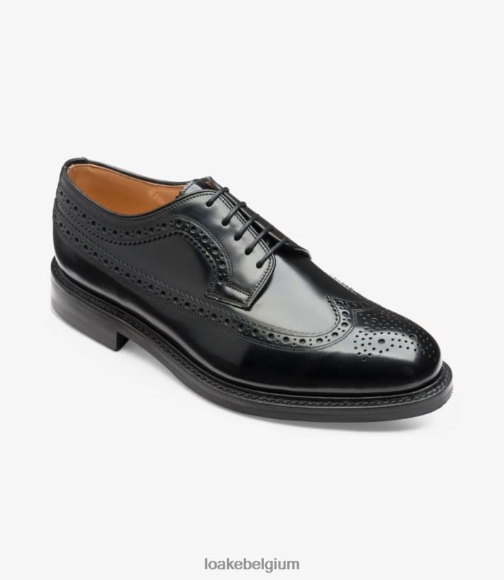 LoakeT08RD11 soeverein brogues zwart