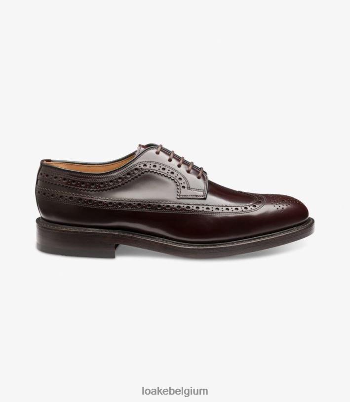 LoakeT08RD12 Koninklijk brogues bordeaux