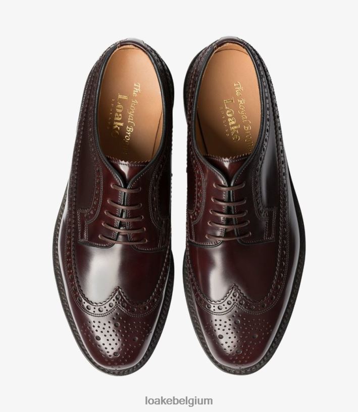 LoakeT08RD12 Koninklijk brogues bordeaux