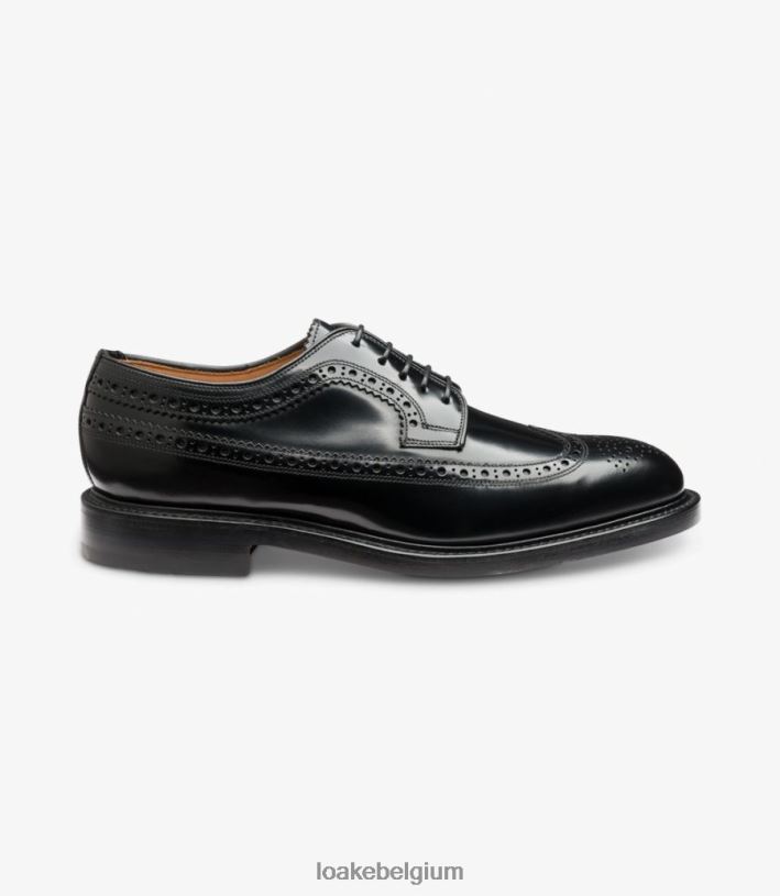 LoakeT08RD13 Koninklijk brogues zwart