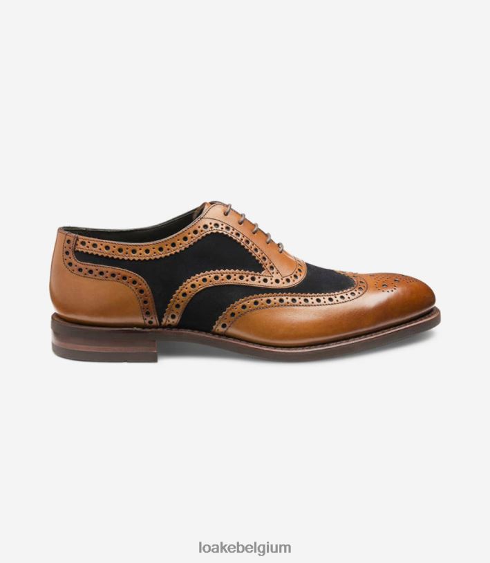 LoakeT08RD17 kerridge brogues bruinen