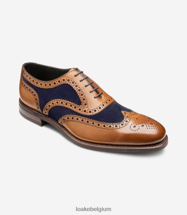 LoakeT08RD17 kerridge brogues bruinen