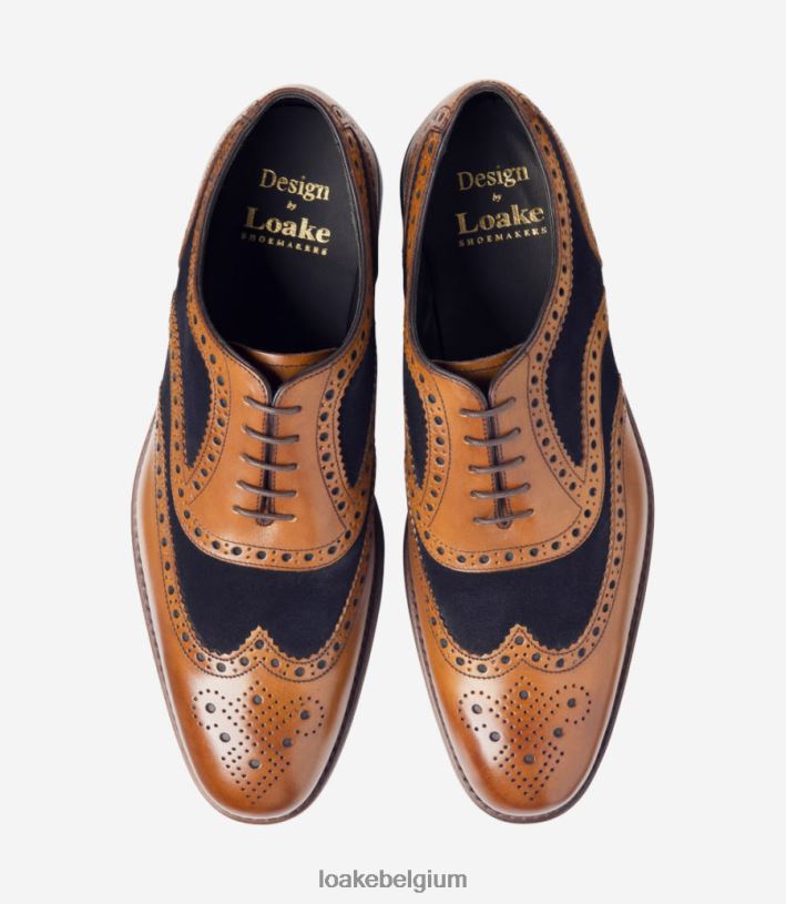 LoakeT08RD17 kerridge brogues bruinen