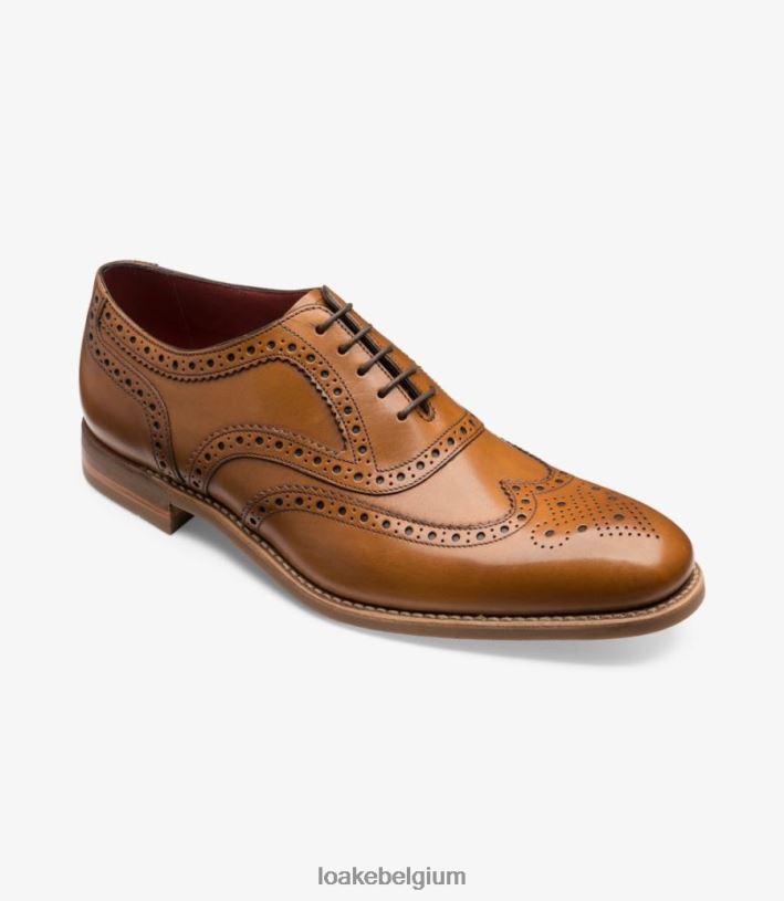 LoakeT08RD18 kerridge brogues bruinen