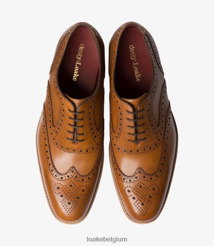 LoakeT08RD18 kerridge brogues bruinen