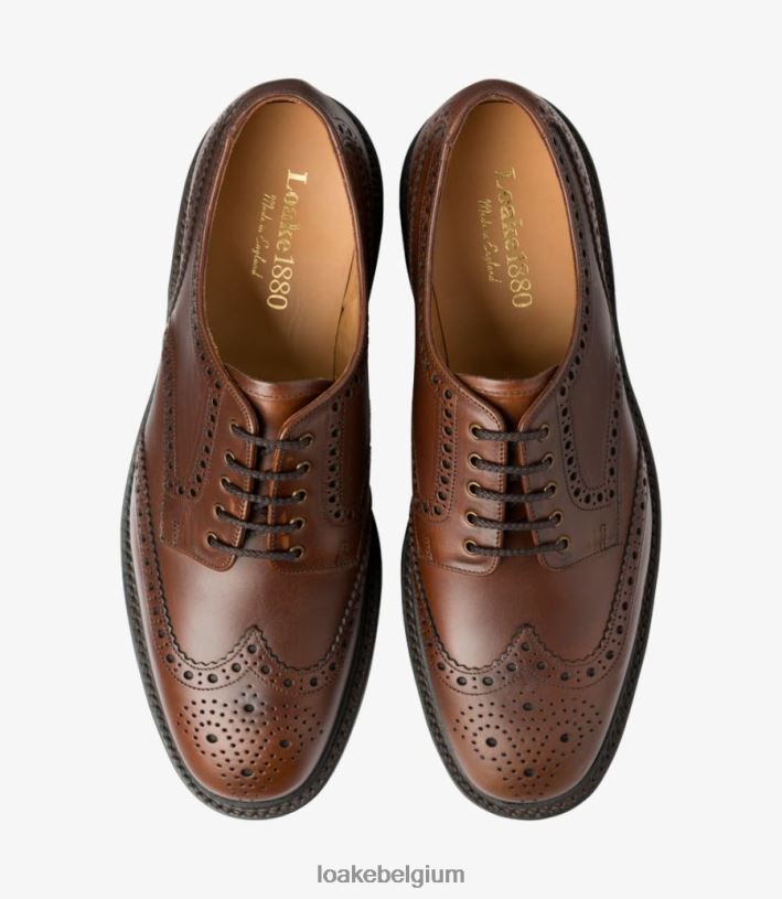 LoakeT08RD1 borst brogues bruin