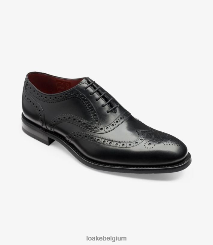 LoakeT08RD20 kerridge brogues zwart