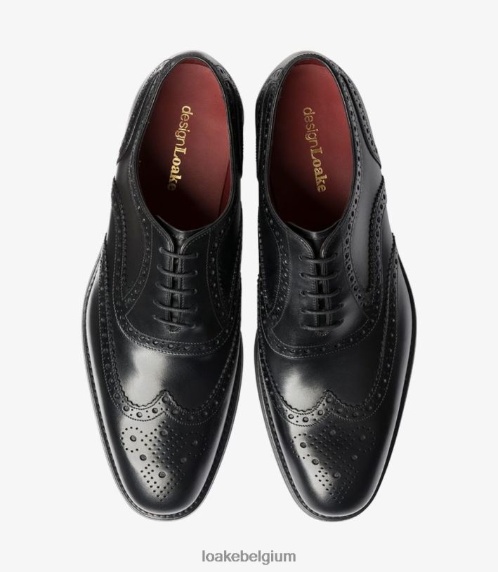 LoakeT08RD20 kerridge brogues zwart