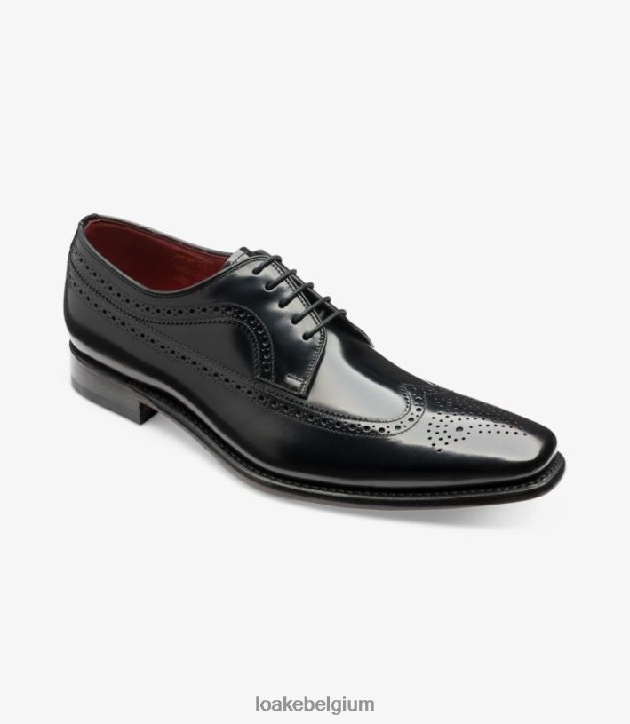 LoakeT08RD22 clint brogues zwart