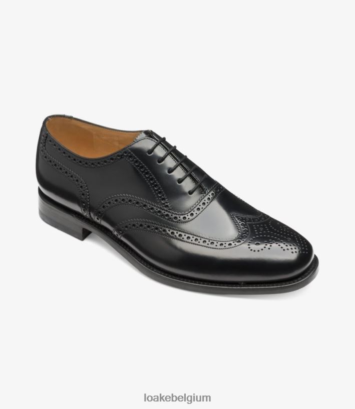 LoakeT08RD23 202 brogues zwart