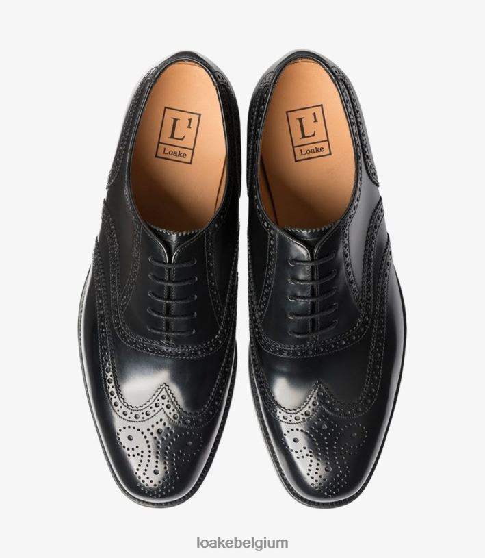 LoakeT08RD23 202 brogues zwart