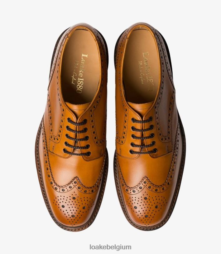 LoakeT08RD4 borst brogues bruinen