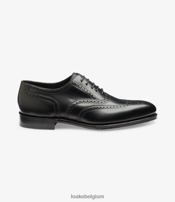 LoakeT08RD9 Buckingham brogues zwart