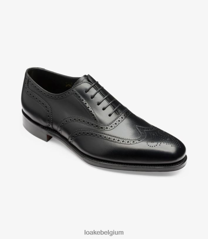LoakeT08RD9 Buckingham brogues zwart