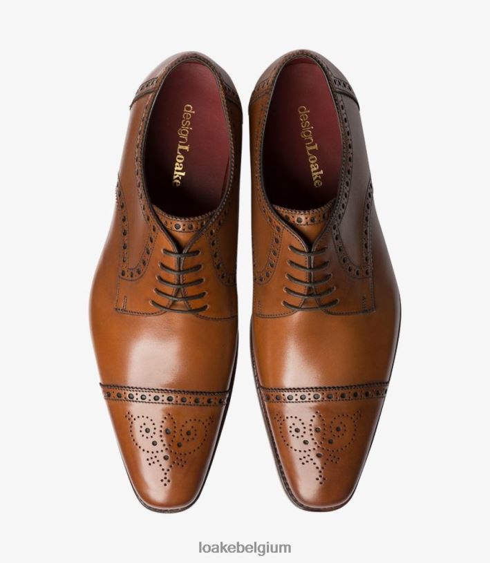 LoakeT08RD177 foley semi brogues ceder