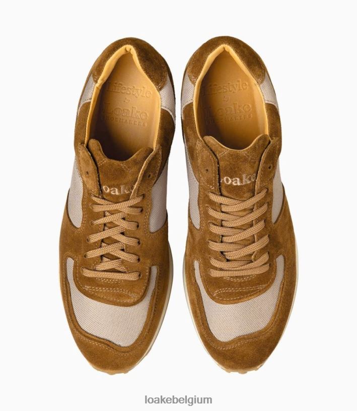 LoakeT08RD35 voeden sportschoenen & sportschoenen lichtbruin suède