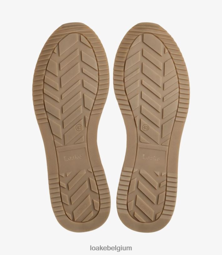 LoakeT08RD40 balustrade sportschoenen & sportschoenen lichtbruin suède