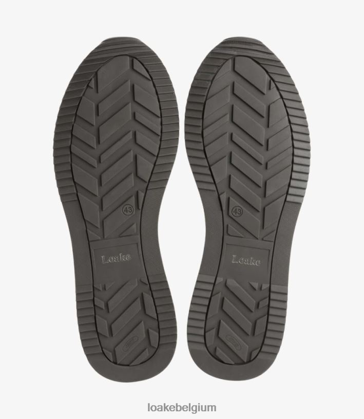 LoakeT08RD43 balustrade sportschoenen & sportschoenen donkerbruin suède